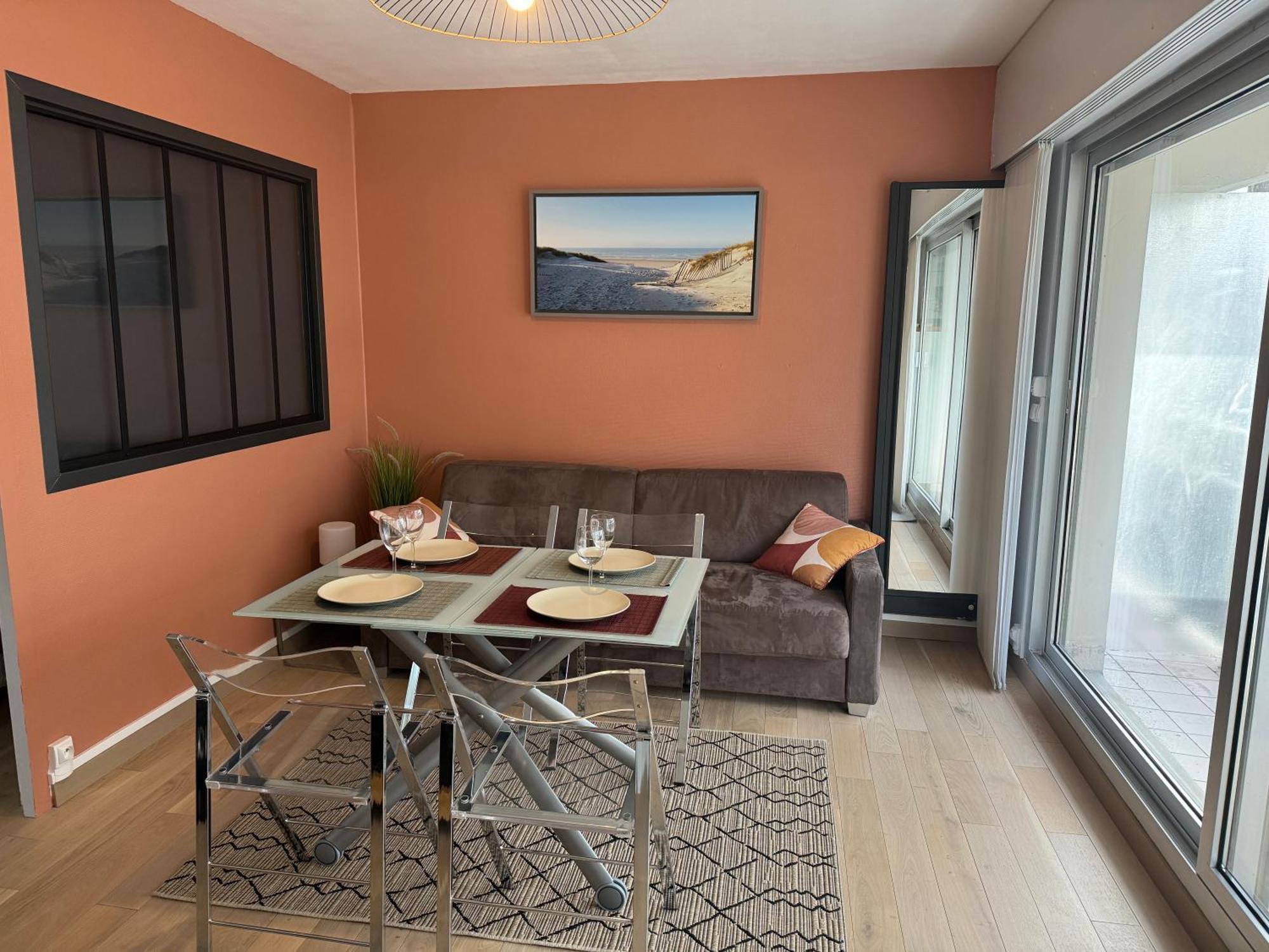 Chez Tonton, Studio Cabine Au Calme Avec Parking Le Touquet Exterior foto